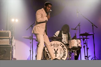 The US-American Rhythm and Blues Band Vintage Trouble live at the Blue Balls Festival Lucerne