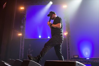The German rapper Kool Savas live at the Blue Balls Festival Lucerne