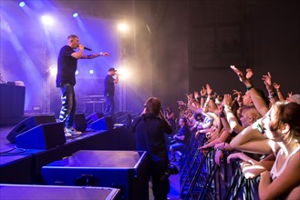 The German rapper Kool Savas live at the Blue Balls Festival Lucerne