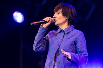 The British band Texas with singer Sharleen Spiteri live at the Magic Night at the Heitere Zofingen