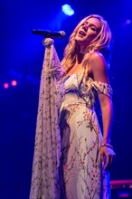 The British soul singer and actress Joss Stone live at the 26th Heitere Open Air in Zofingen