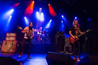 The Australian rock band Dallas Frasca live in the Schuur Lucerne