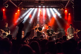 The US-American hard rock band Ugly Kid Joe live in the Schuur Lucerne