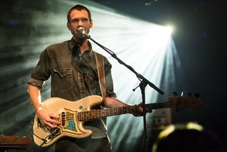 The Swiss musician Nick Furrer with his project Haubi Songs live in Lucerne