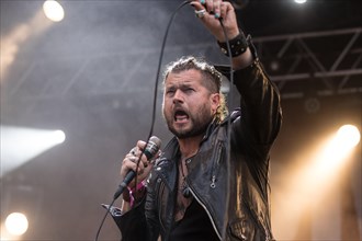 The American rock band Rival Sons live at the 27th Heitere Open Air in Zofingen