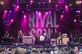 The American rock band Rival Sons live at the 27th Heitere Open Air in Zofingen