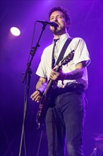 The British musician Frank Turner & The Sleeping Souls live at the 27th Heitere Open Air in Zofingen