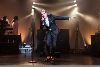 The British soul singer John Newman live at the 25th Blue Balls Festival in Lucerne
