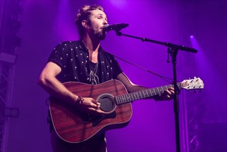 The South African singer-songwriter and environmental activist Jeremy Loops live at the 25th Blue Balls Festival in Lucerne