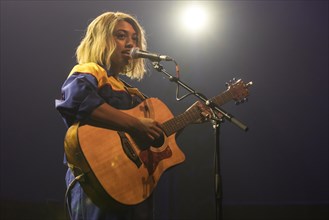 The British singer and songwriter Mahalia live at the 25th Blue Balls Festival in Lucerne