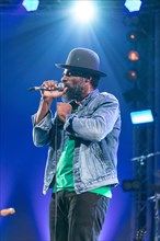 The American soul singer and guitarist Cody Chesnutt live at the 25th Blue Balls Festival in Lucerne