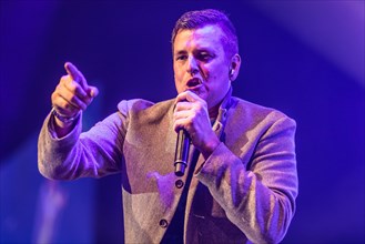 Austrian pop singer Marc Pircher live at Schlager Nacht