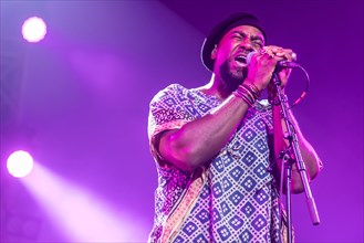 British singer-songwriter Jodie Abacus live at the 26th Blue Balls Festival in Lucerne