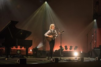 Swedish singer-songwriter Anna Ternheim live at the 26th Blue Balls Festival in Lucerne