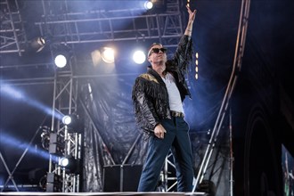The American rapper Macklemore live at the 28th Heitere Open Air in Zofingen