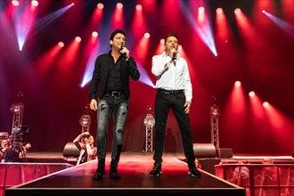 The German Schlager Duo Fantasy with Fredi Malinowski and Martin Marcell live at the 19th Schlager Night in Lucerne