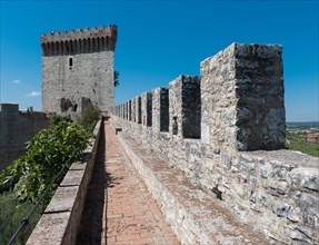 Fortress wall and tower