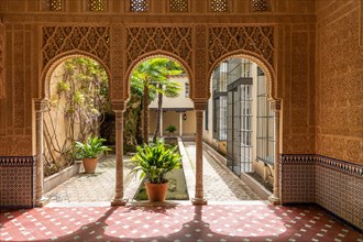 Moorish-style passage