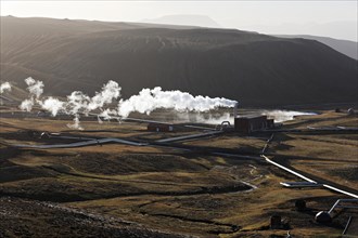 Geothermal power plant Krafla