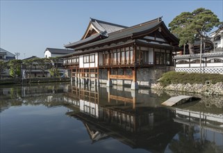 Daikanjin Temple and Hosho Pond near Zenko-ji