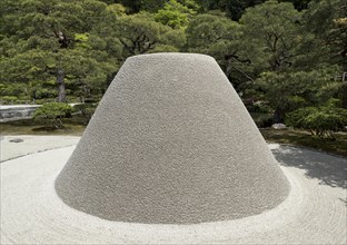 Kogetsudai sand pile at Ginkaku-ji