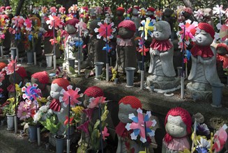 Jizo statues at Unborn Children Garden