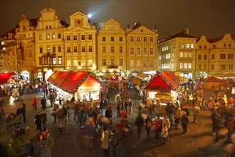 Christmas Market at night time