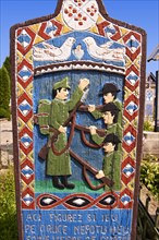 Tombstone of a soldier