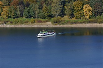 Passenger boat MS Hennesee on Hennetalsperre