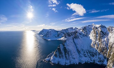 View at A i Lofoten in direction Vaeroy