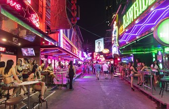 Nightlife in the red light district Soi Cowboy