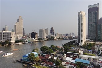 City view of Icon Siam on Lebua State Tower at Mae Nam Chao Phraya