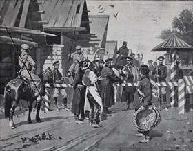 People crossing the Prussian