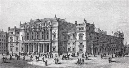 The stock exchange of Vienna