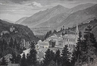 Bad Gastein spa town in the district of St. Johann