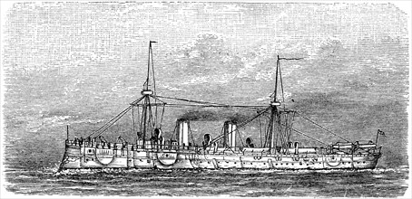 SMS Irene was the type ship of a new class of cruiser corvettes or small cruisers equipped for the first time without sail rigging