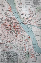 City map of Warsaw