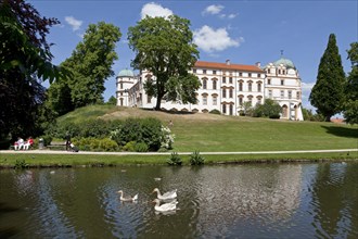 Celle Castle and pond