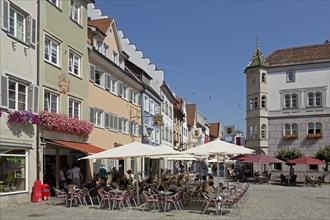 Herrenstrasse with market place and Obstofenhaus