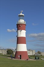Lighthouse Smeaton's Tower on Plymouth Hoe