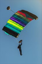 Paraglider in flight