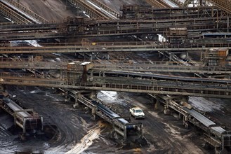 Conveyors lignite Inden opencast mine