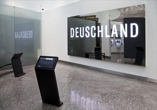 Exhibition space in the Haus der Geschichte