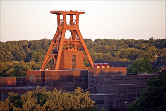 Zollverein colliery with the winding tower at shaft XII
