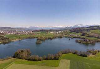 Castle Mauensee and Lake Mauensee