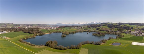 Castle Mauensee and Lake Mauensee