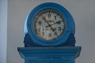 Level clock in the historic level house