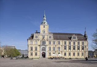 Oldenburg castle with palace square