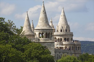 Fisherman's Bastion at castle hill