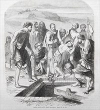 Joseph is thrown into the pit